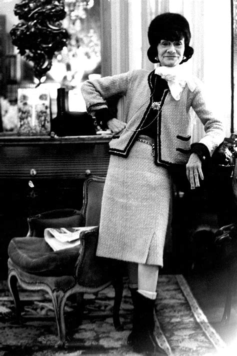 coco chanel tweed